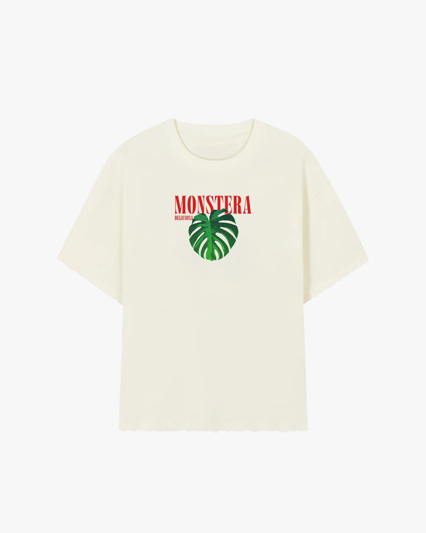 Simple Monstera Deliciosa Graphic T-shirt