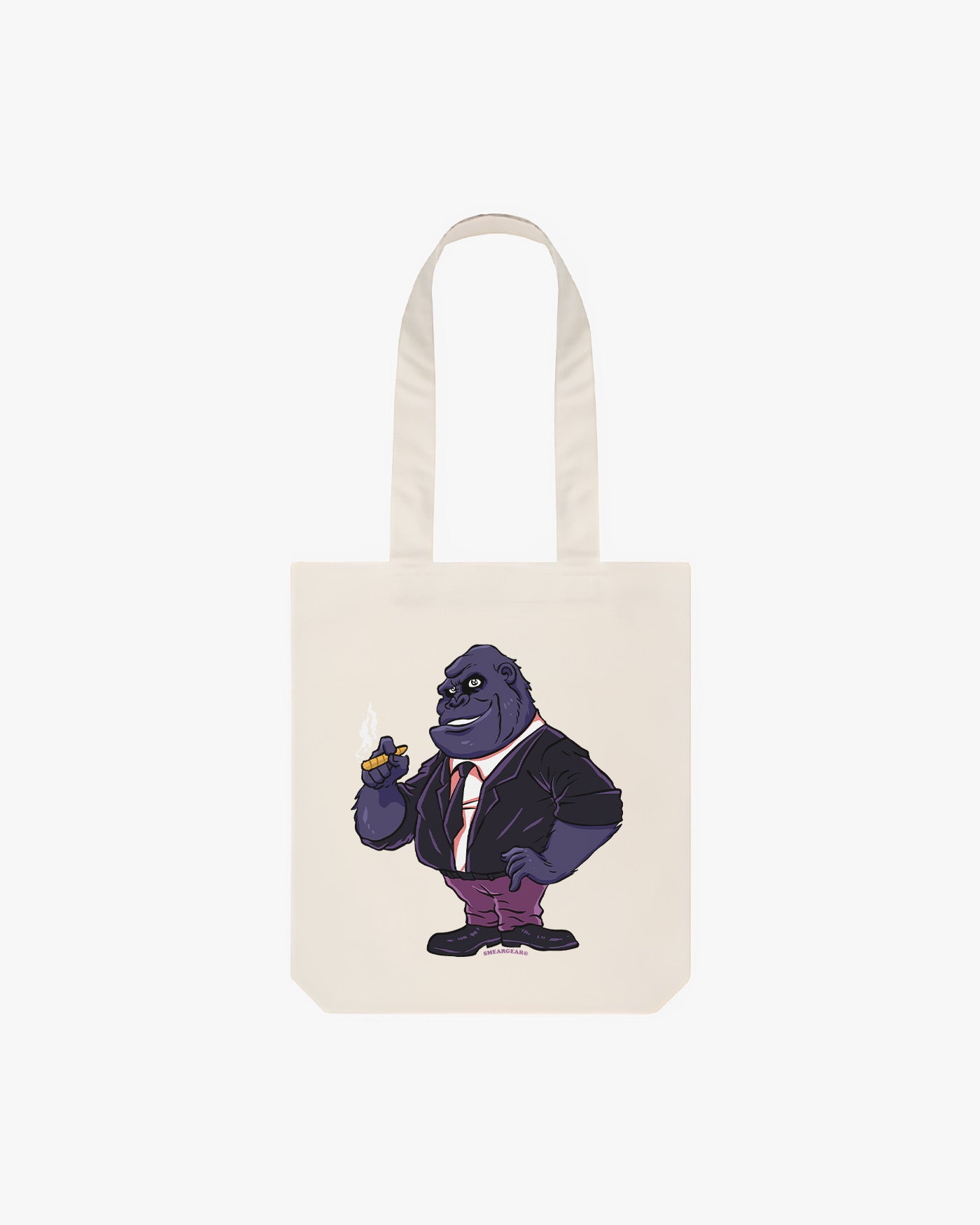 Cigar Gorilla Graphic Tote Bag