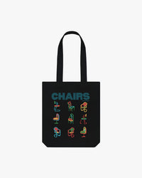 Chairs Graphic Tote Bag