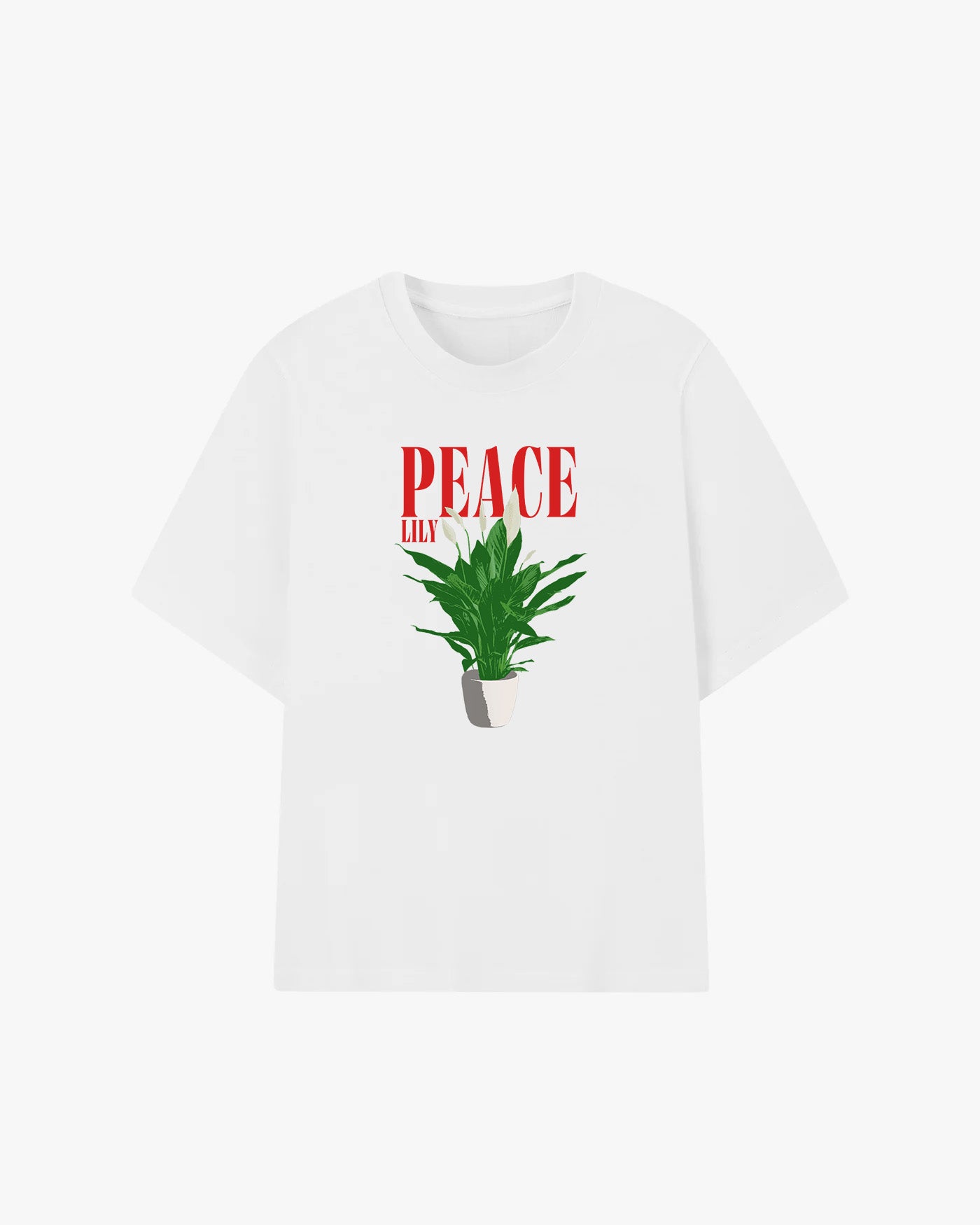 Peace Lily Graphic T-shirt