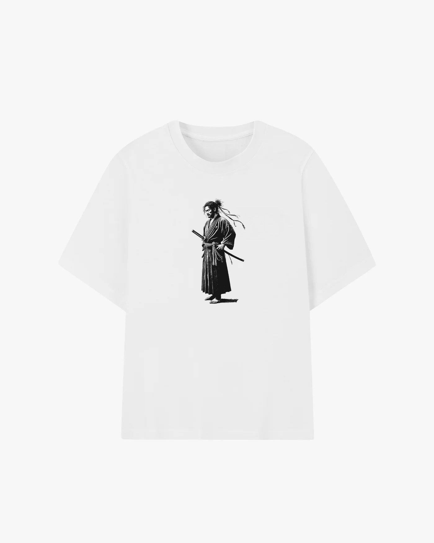 Japanese Warrior Graphic T-shirt