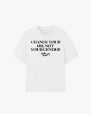 Change Your Oil Not Your Gender Graphic T-shirt