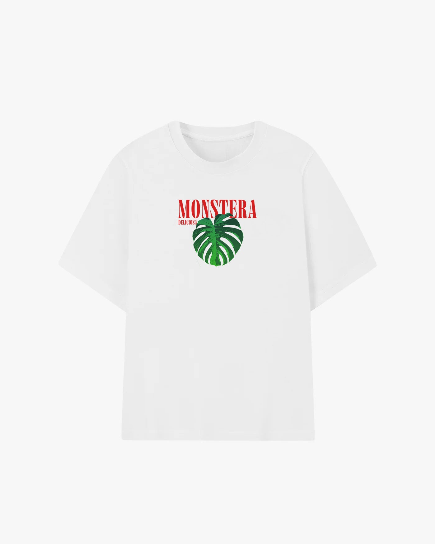 Simple Monstera Deliciosa Graphic T-shirt