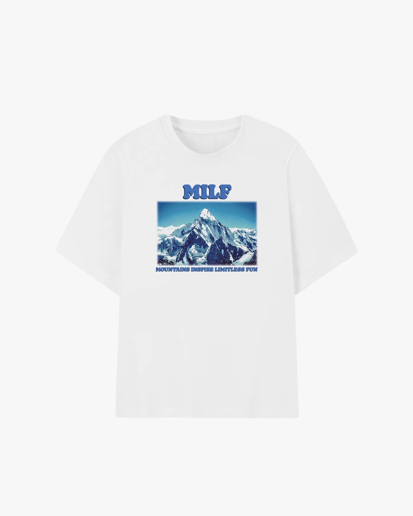 MILF Mountains Inspire Limitless Fun Graphic T-shirt