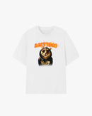 Autistic Cat Graphic T-shirt