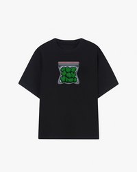 Weed Leaf Baggie Graphic T-shirt