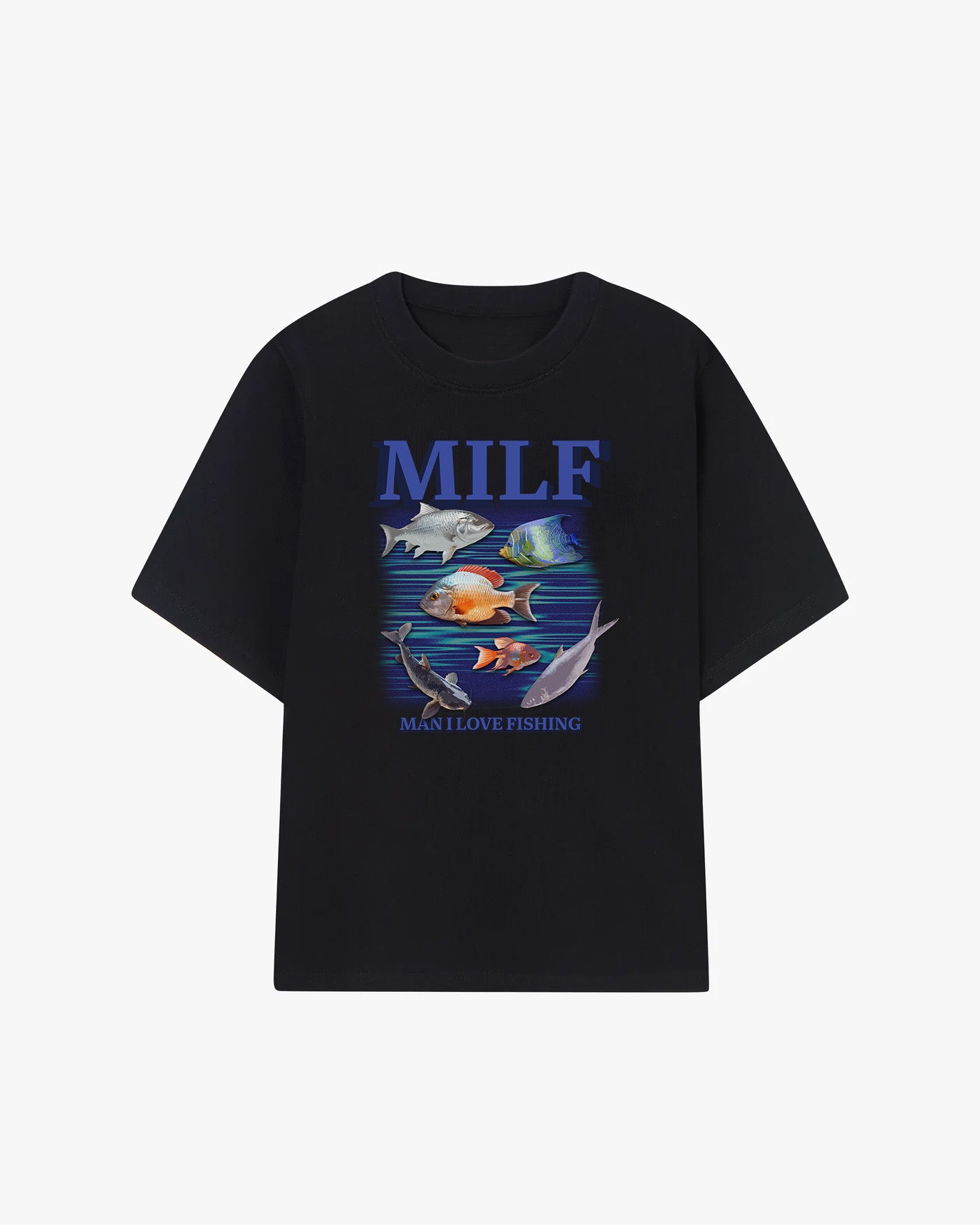 MILF Man I Love Fishing Graphic T-shirt