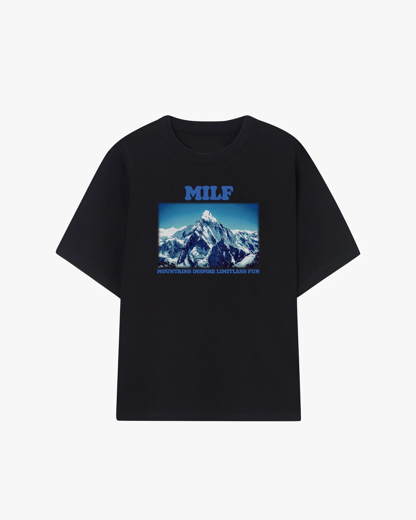 MILF Mountains Inspire Limitless Fun Graphic T-shirt