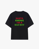 Santa Knows I'm A Bad Boy Graphic T-shirt
