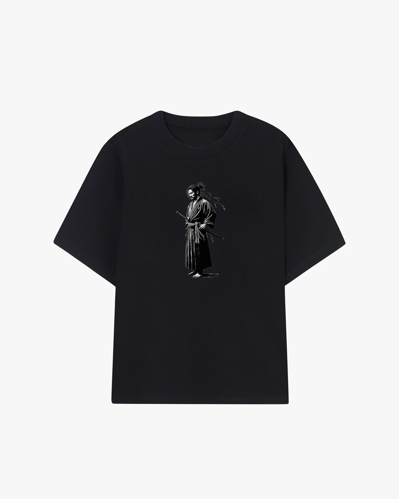 Japanese Warrior Graphic T-shirt