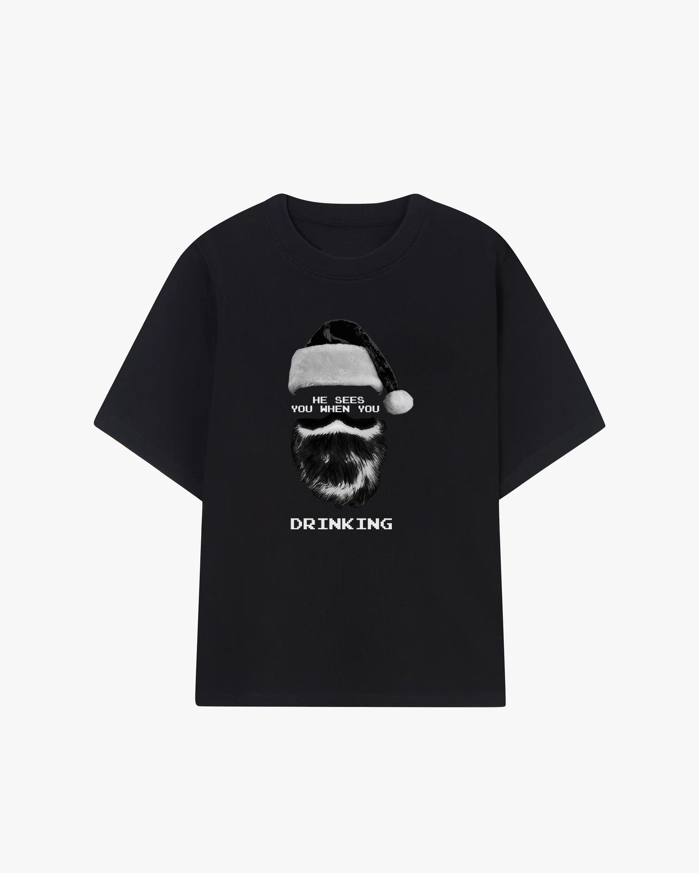 Santa See's You When You Drinking Graphic T-shirt