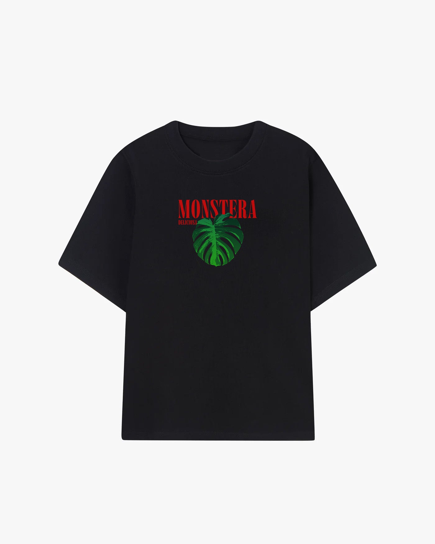 Simple Monstera Deliciosa Graphic T-shirt