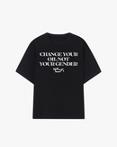Change Your Oil Not Your Gender Graphic T-shirt