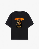 Autistic Cat Graphic T-shirt