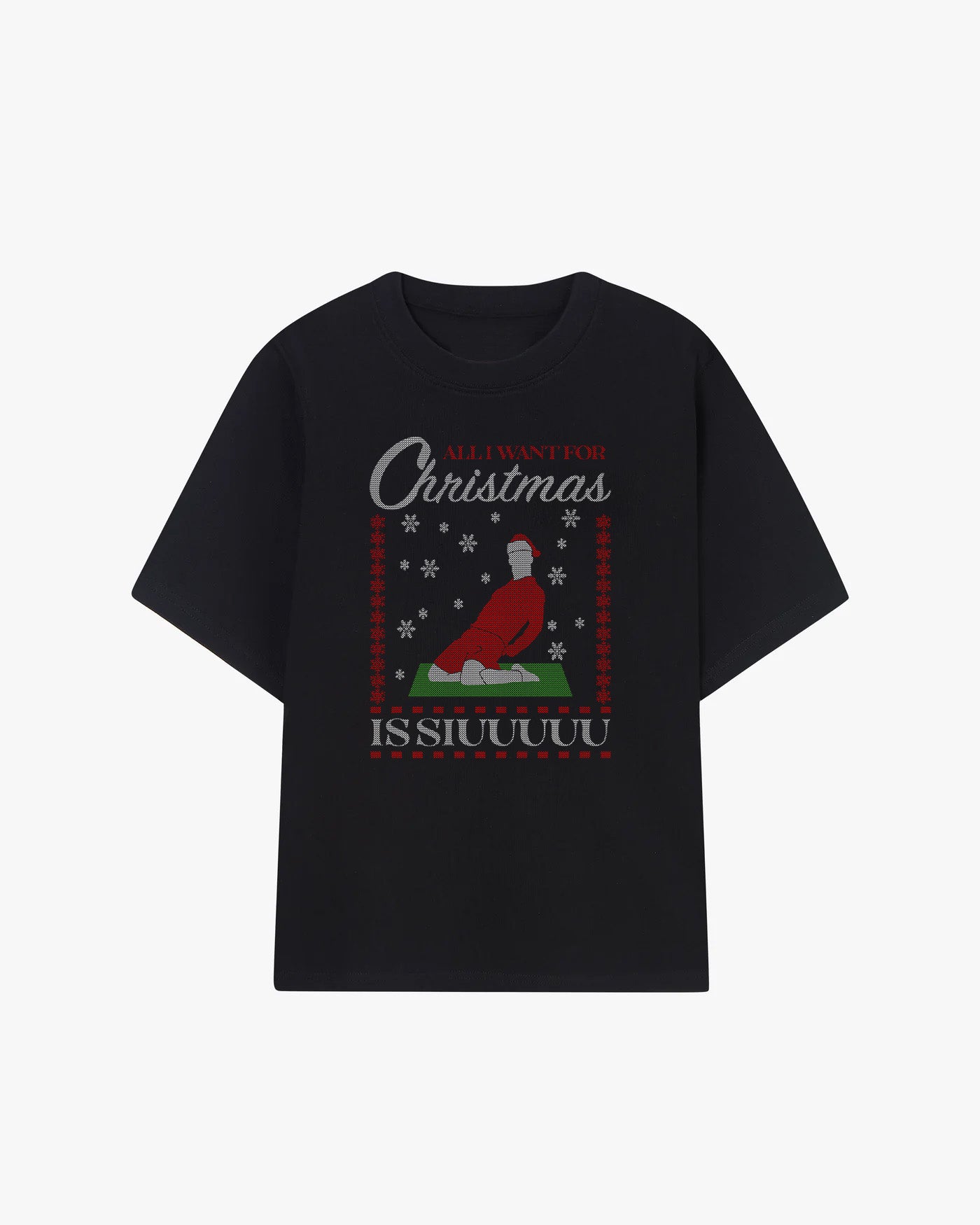 Siuuuuu Ronaldo Christmas Graphic T-shirt