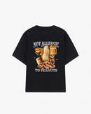 Not Allergic To Peanuts Graphic T-shirt