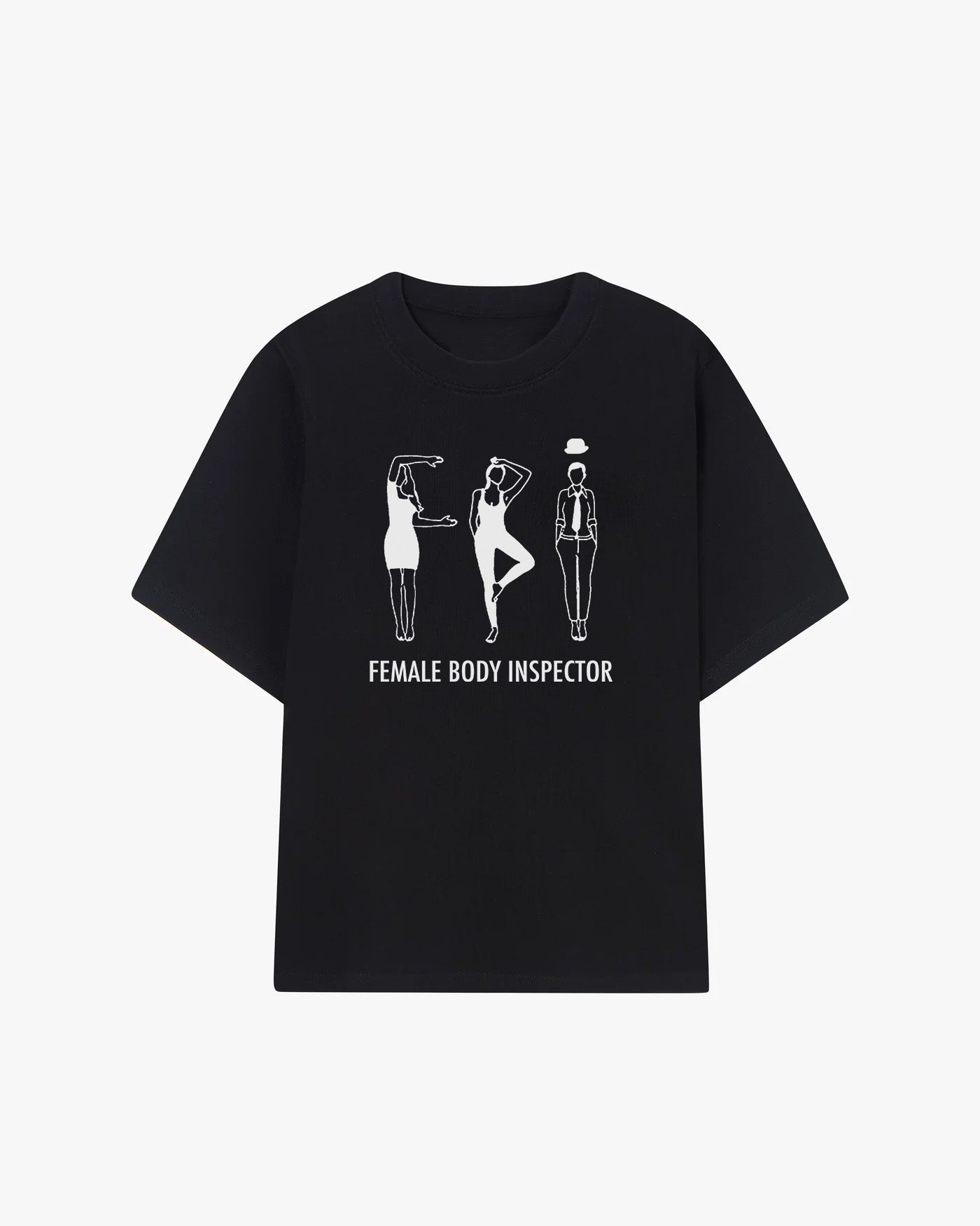 FBI Female Body Inspector Stretch Edition Graphic T-shirt