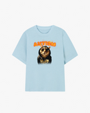 Autistic Cat Graphic T-shirt