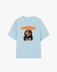 Autistic Cat Graphic T-shirt
