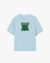 Weed Leaf Baggie Graphic T-shirt