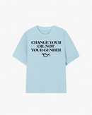 Change Your Oil Not Your Gender Graphic T-shirt