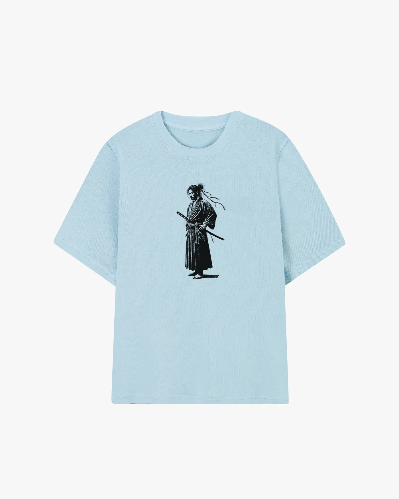 Japanese Warrior Graphic T-shirt