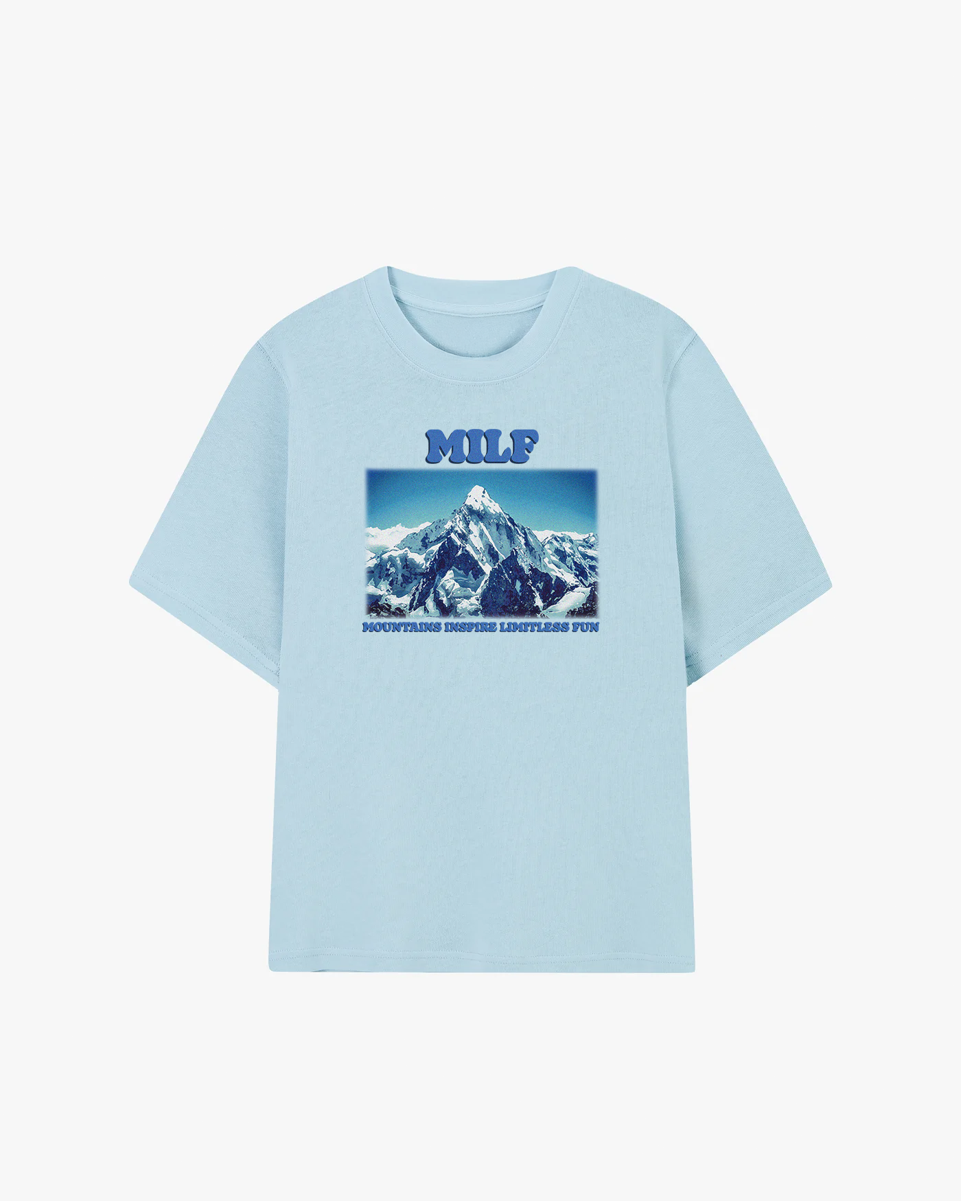 MILF Mountains Inspire Limitless Fun Graphic T-shirt