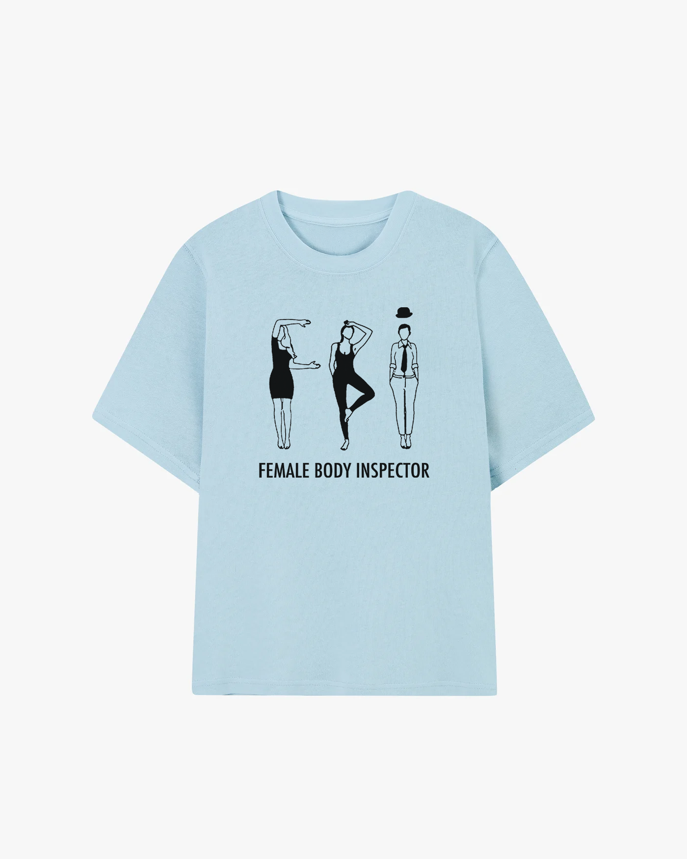 FBI Female Body Inspector Stretch Edition Graphic T-shirt