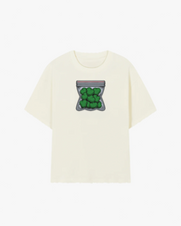 Weed Leaf Baggie Graphic T-shirt