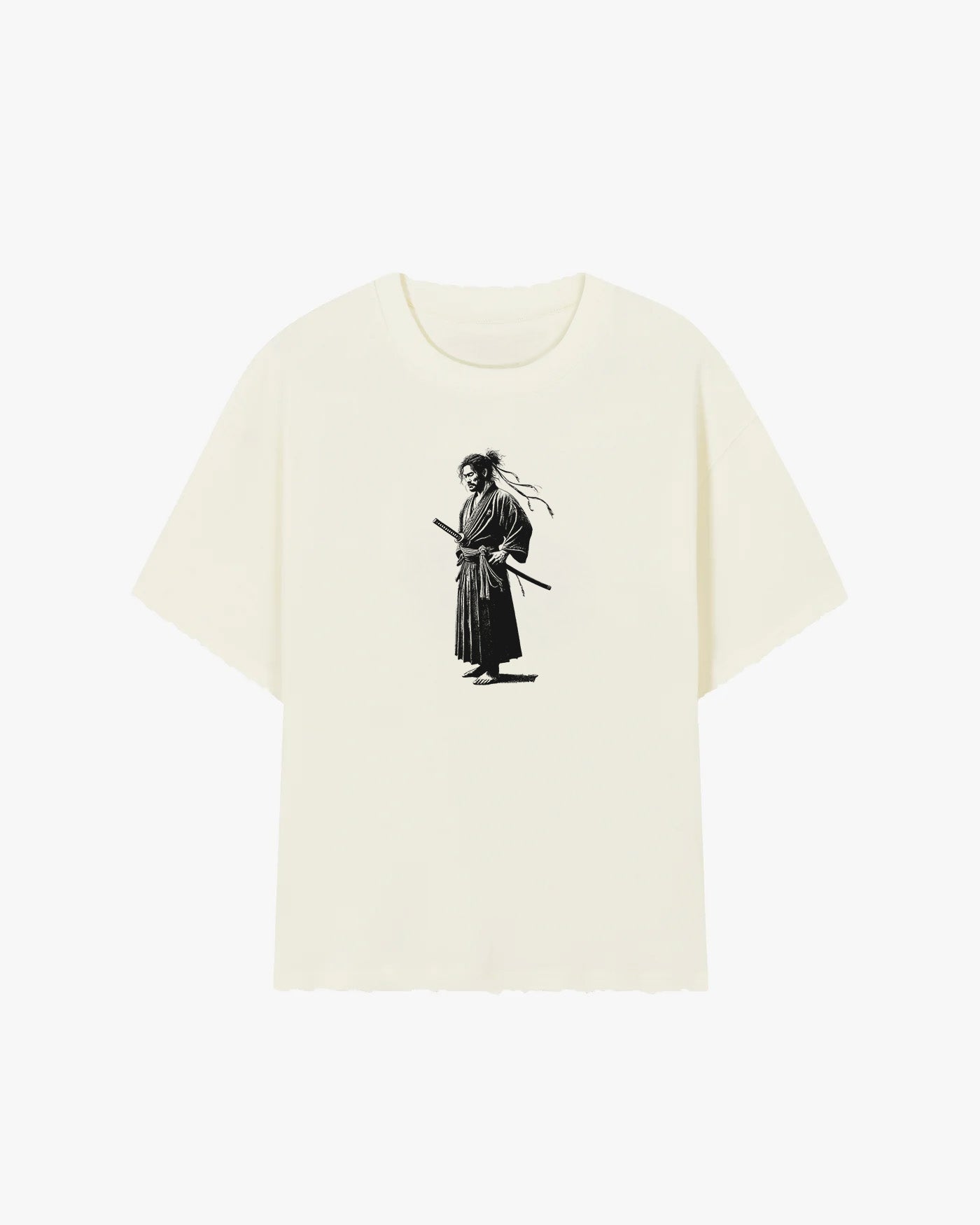 Japanese Warrior Graphic T-shirt