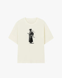 Japanese Warrior Graphic T-shirt