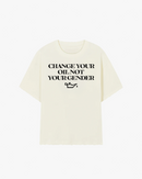 Change Your Oil Not Your Gender Graphic T-shirt