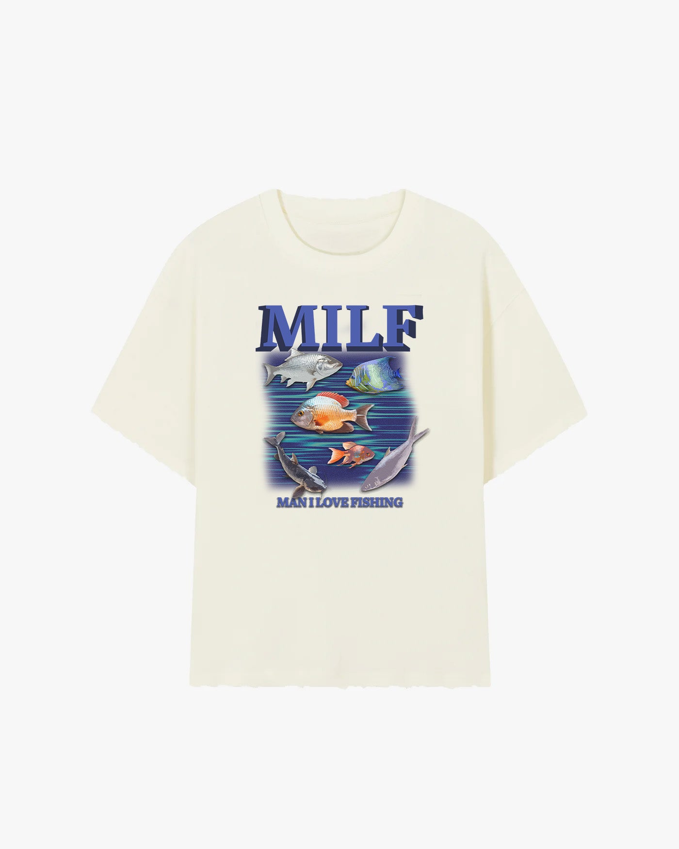 MILF Man I Love Fishing Graphic T-shirt