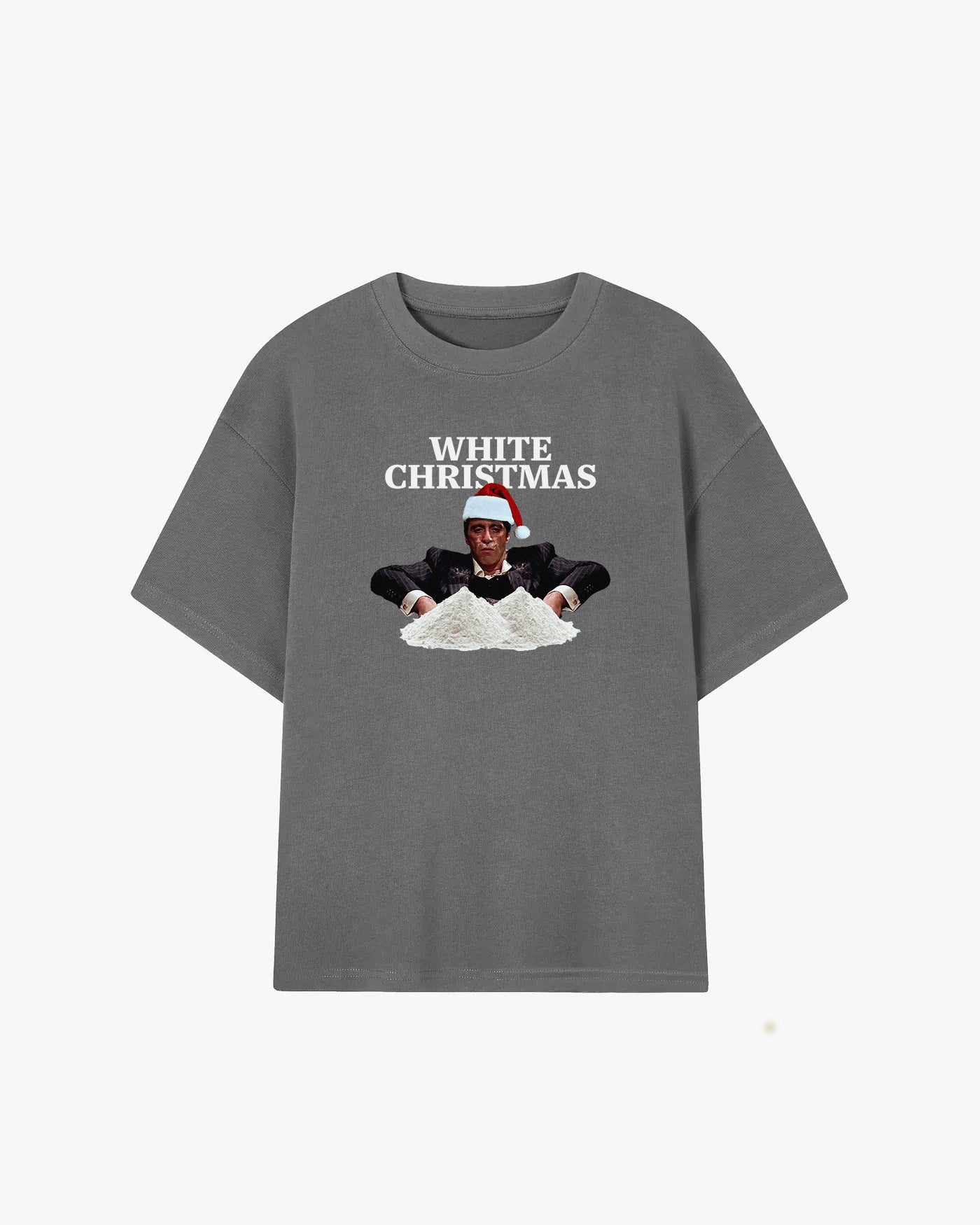 White Christmas Graphic T-shirt