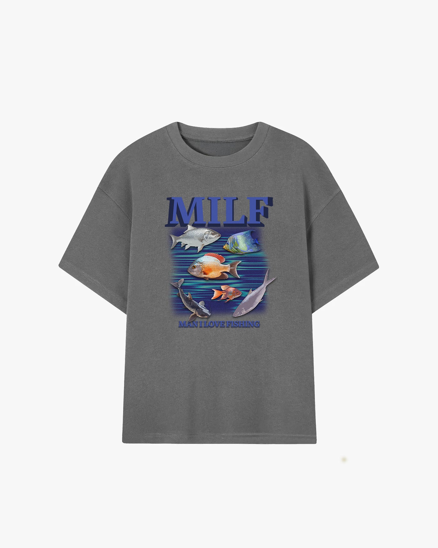 MILF Man I Love Fishing Graphic T-shirt