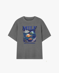 MILF Man I Love Fishing Graphic T-shirt
