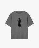 Japanese Warrior Graphic T-shirt