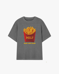 MILF Man I Love Fries Graphic T-shirt