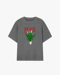 Peace Lily Graphic T-shirt