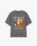 Not Allergic To Peanuts Graphic T-shirt