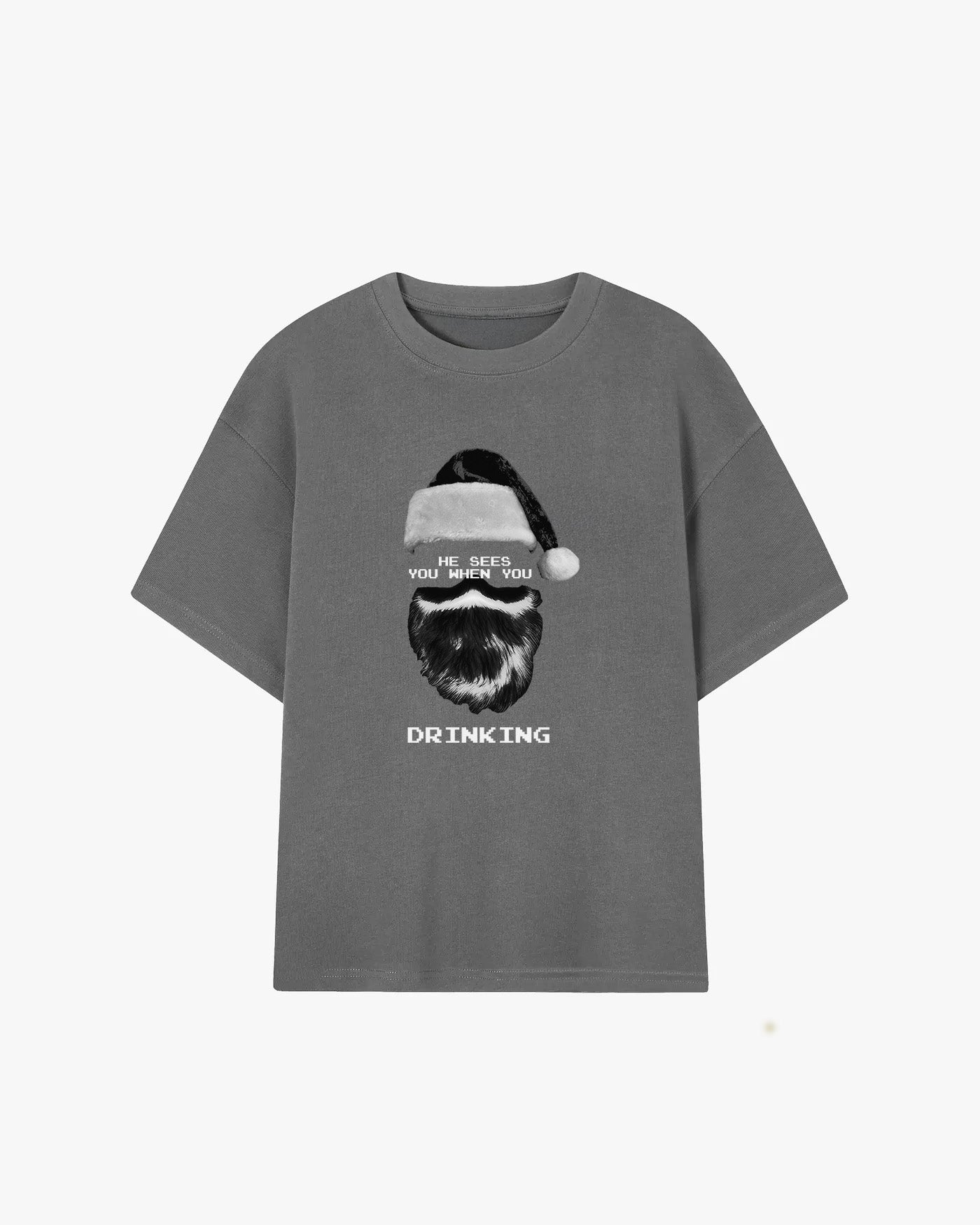 Santa See's You When You Drinking Graphic T-shirt